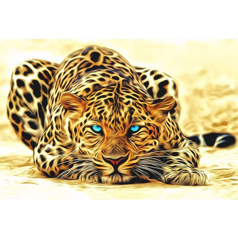 Lying Leopard Animal