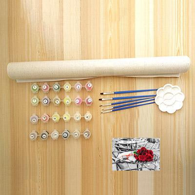 Frameless Roses Flowers