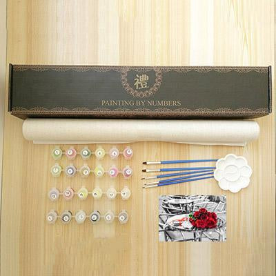 Frameless Roses Flowers